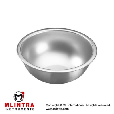 Bowl 140 ccm Stainless Steel, Size Ø 80 x 40 mm